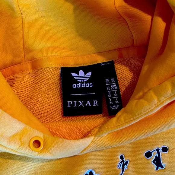 Adidas Pixar Disney hoodie sweatshirt adult XS but runs like kids XL - Picture 4 of 7